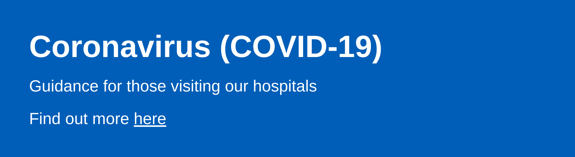 Coronavirus COVID-19