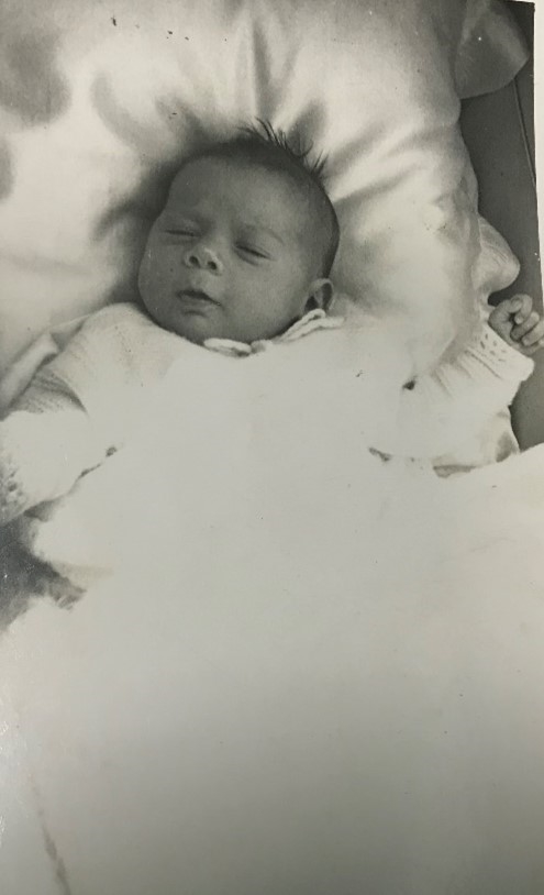 Lyn Crane 3 months old