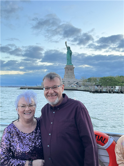 Kathy Kantor and her husband Béla Kantor
