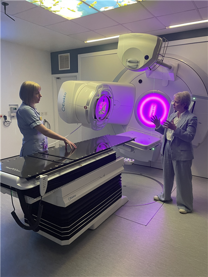 LINAC and people talking